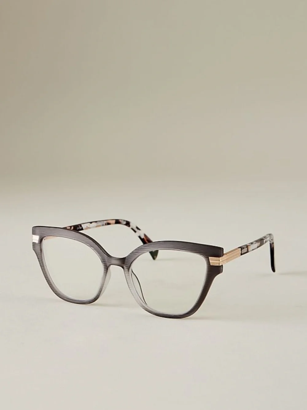 NEW Anthropologie Peepers Black Marquee Blue Light‎ Filtering Readers +1.00